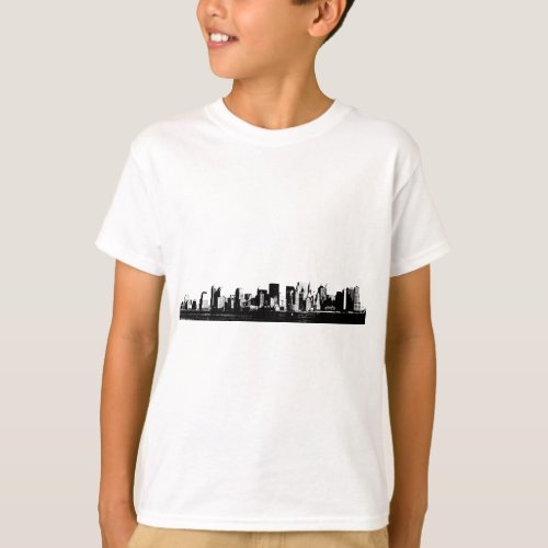 Panoramic New York City T_Shirt