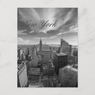 Panoramic New York City Travel Holiday Postcard