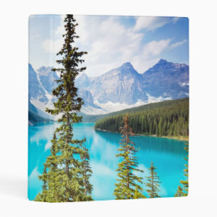 Panoramic of Moraine Lake Valley of Ten Peaks Mini Binder