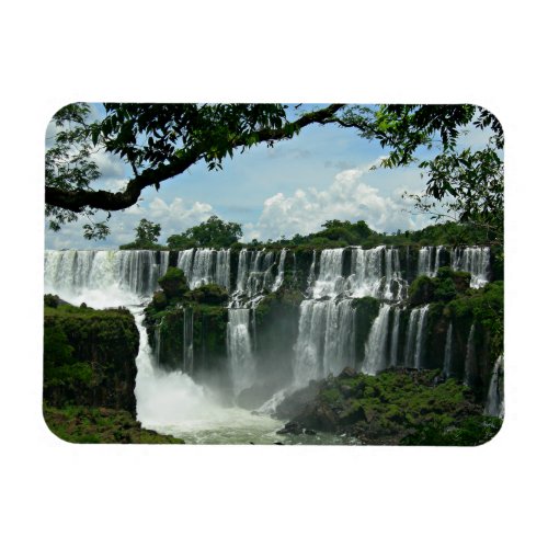 Panoramic Of The Iguazu Falls Magnet