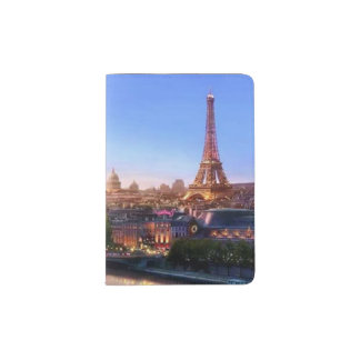 Panoramic Paris Passport Holder