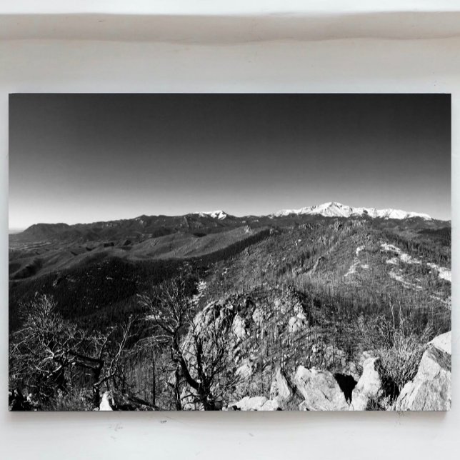 Panoramic photo of Cheyenne Mtn. and Pikes Peak Print (Creator Uploaded)