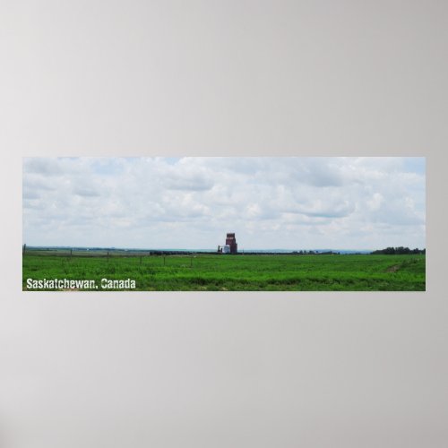 Panoramic Prairies Poster