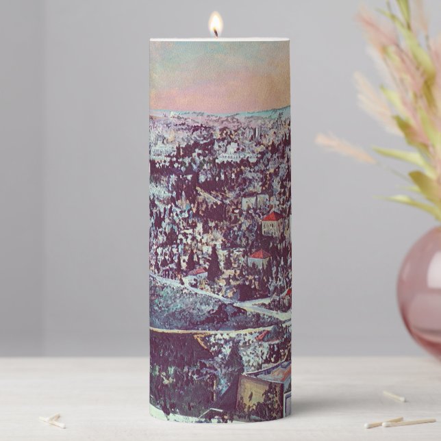 Panoramic Splender Pillar Candle (In Situ)