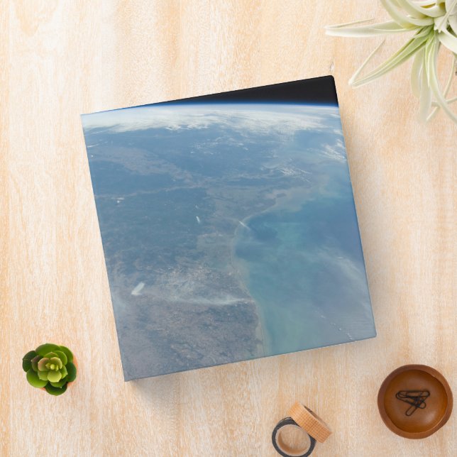 Panoramic Texas And The Gulf Of Mexico 3 Ring Binder (In Situ)