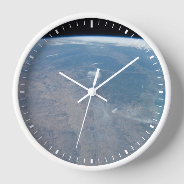 Panoramic Texas And The Gulf Of Mexico Clock (Front)