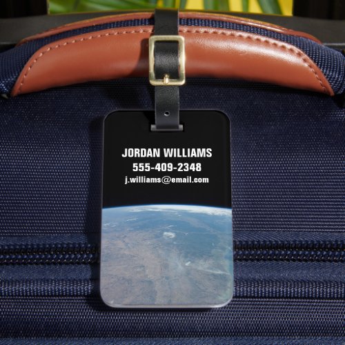 Panoramic Texas And The Gulf Of Mexico Luggage Tag