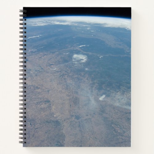 Panoramic Texas And The Gulf Of Mexico Notebook