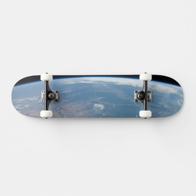 Panoramic Texas And The Gulf Of Mexico Skateboard (Horz)