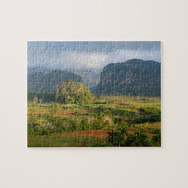 Panoramic valley landscape, Cuba Jigsaw Puzzle (Horizontal)