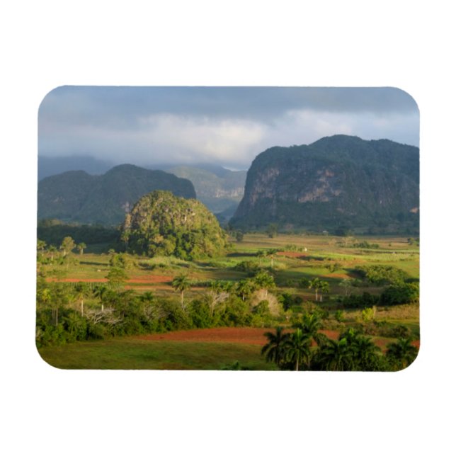 Panoramic valley landscape, Cuba Magnet (Horizontal)