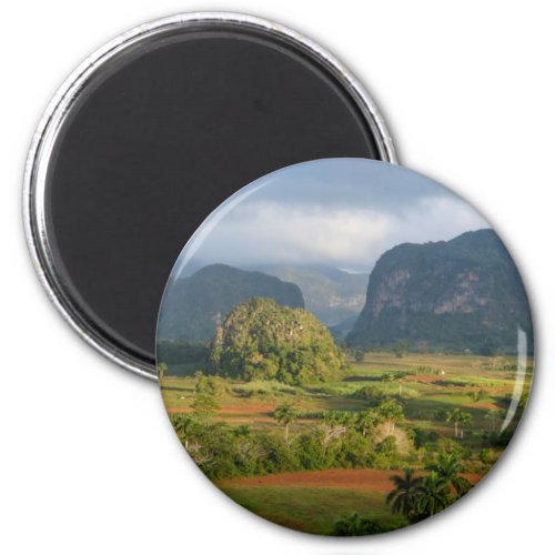 Panoramic valley landscape Cuba Magnet