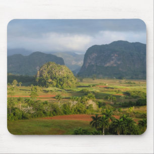 Panoramic valley landscape, Cuba Mouse Pad