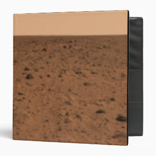 Panoramic view of Bonneville Crater 3 Ring Binder