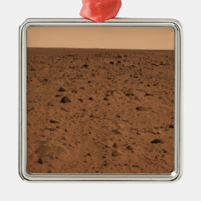 Panoramic view of Bonneville Crater Metal Ornament (Front)