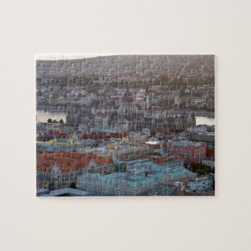 Panoramic view of downtown Budapest Jigsaw Puzzle