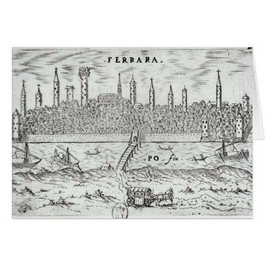 Panoramic view of Ferrara Cards (Front Horizontal)