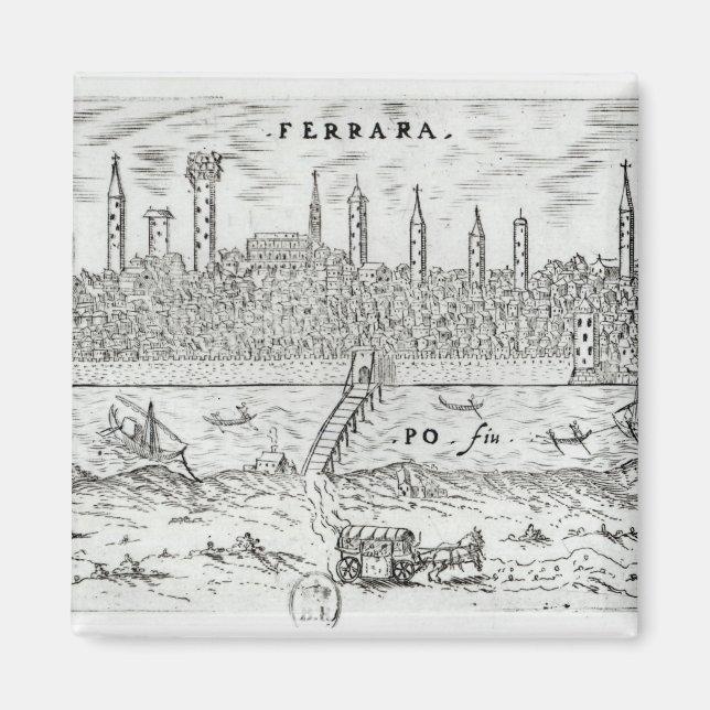 Panoramic view of Ferrara Magnet (Front)