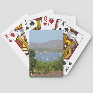Panoramic View of Flamingo Beach, Costa Rica Poker Cards