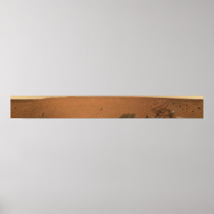Panoramic view of Mars 10 Poster