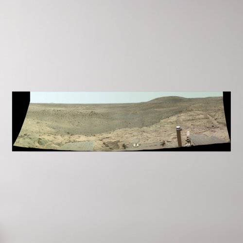 Panoramic view of Mars 2 Poster