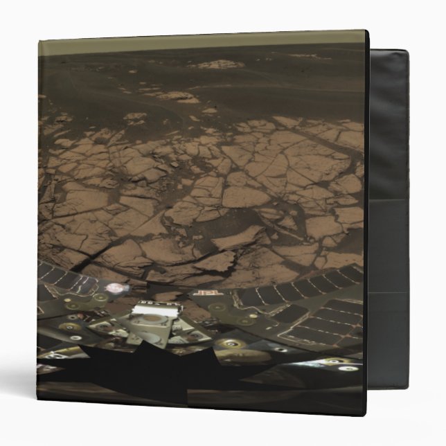 Panoramic view of Mars 3 Ring Binder (Front/Inside)