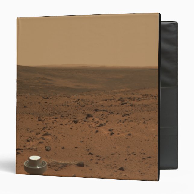 Panoramic view of Mars 4 3 Ring Binder (Front/Inside)