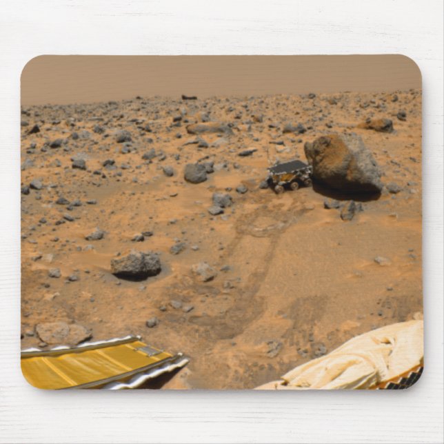 Panoramic view of Mars 5 Mouse Pad (Front)