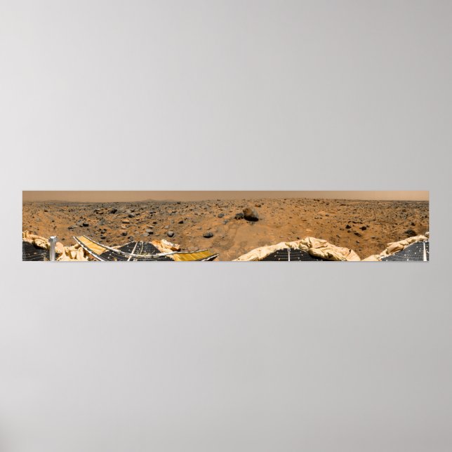 Panoramic view of Mars 5 Poster (Front)