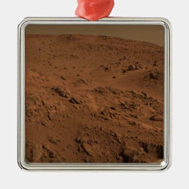 Panoramic view of Mars 7 Metal Ornament (Front)