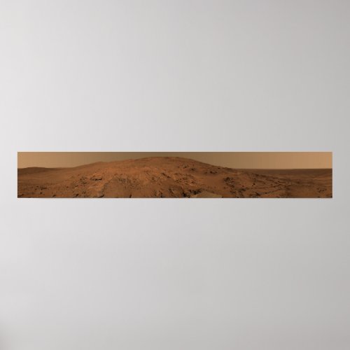 Panoramic view of Mars 7 Poster