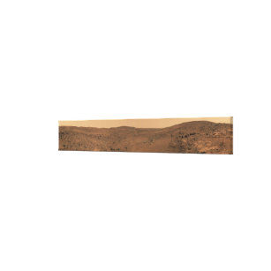 Panoramic view of Mars 8 Canvas Print