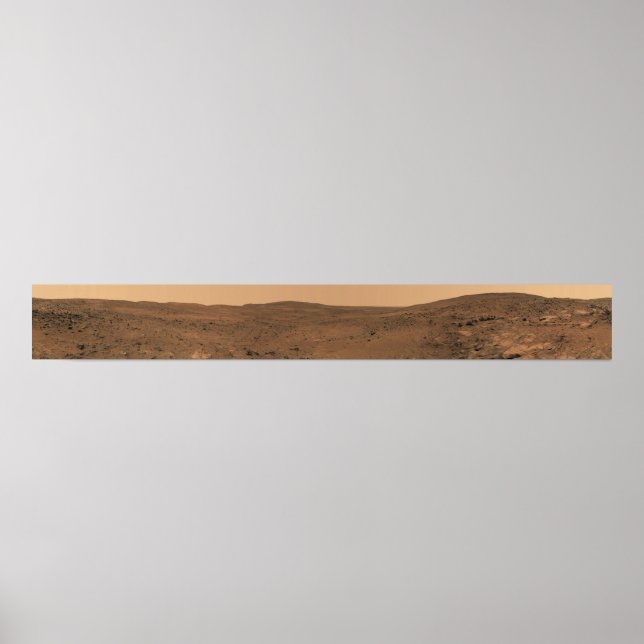 Panoramic view of Mars 8 Poster (Front)