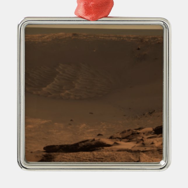 Panoramic view of Mars 9 Metal Ornament (Front)