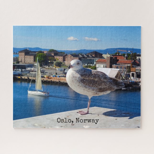 Panoramic view of Oslo, Norway Jigsaw Puzzle (Horizontal)