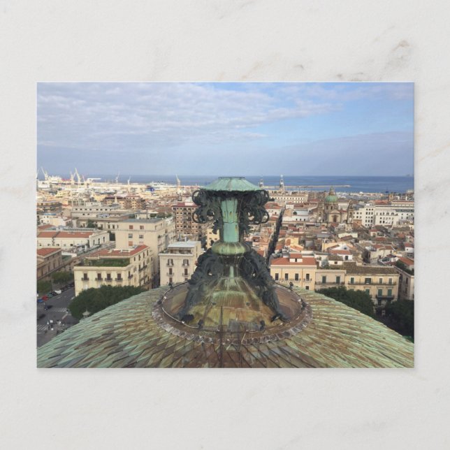 Panoramic view of Palermo Postcard (Front)