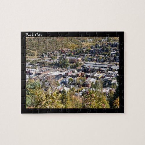 Panoramic view of Park City  Jigsaw Puzzle