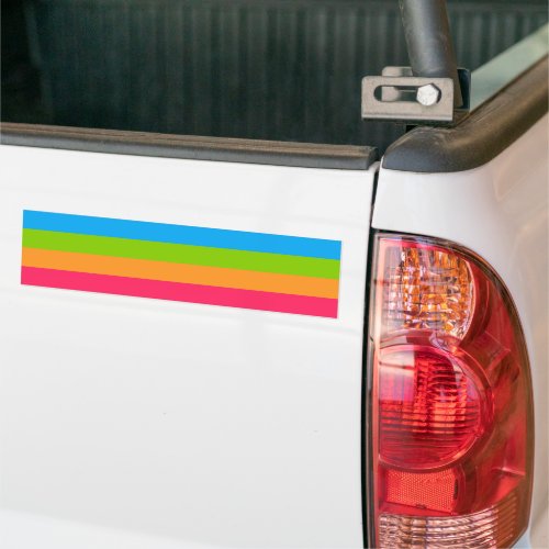 Panoromantic Pride Bumper Sticker