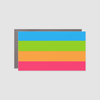 Panoromantic Pride Car Magnet