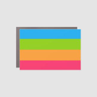 Panoromantic Pride Car Magnet