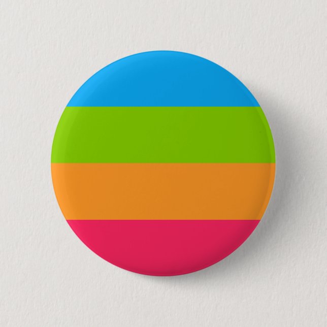 Panoromantic Pride Flag Button (Front)