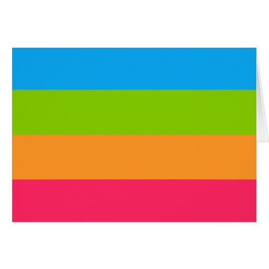 Panoromantic Pride Flag Cards (Front Horizontal)