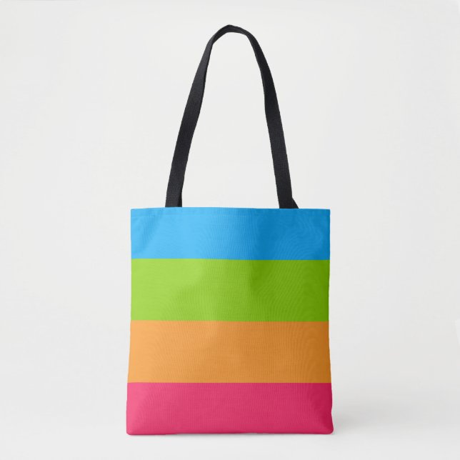 Panoromantic Pride Flag Tote Bag (Front)