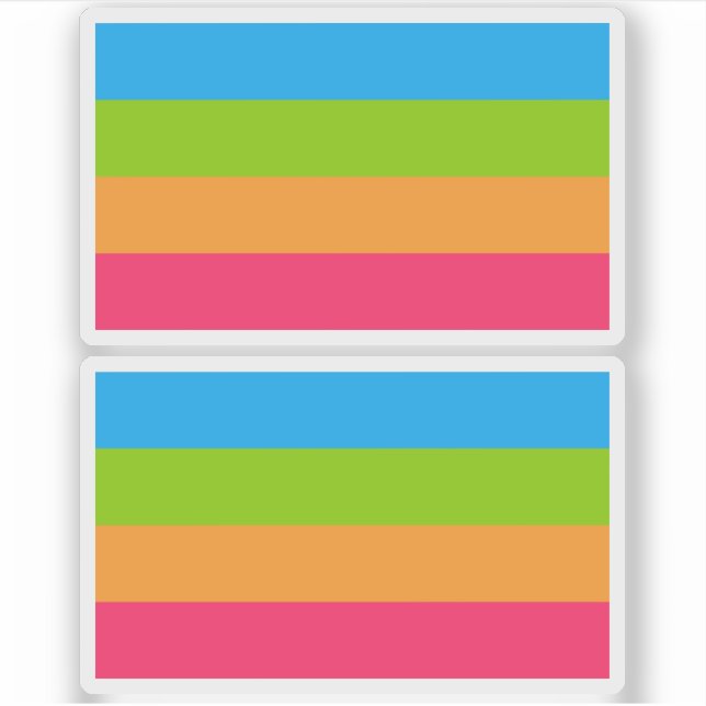 Panoromantic Pride Sticker (Front)