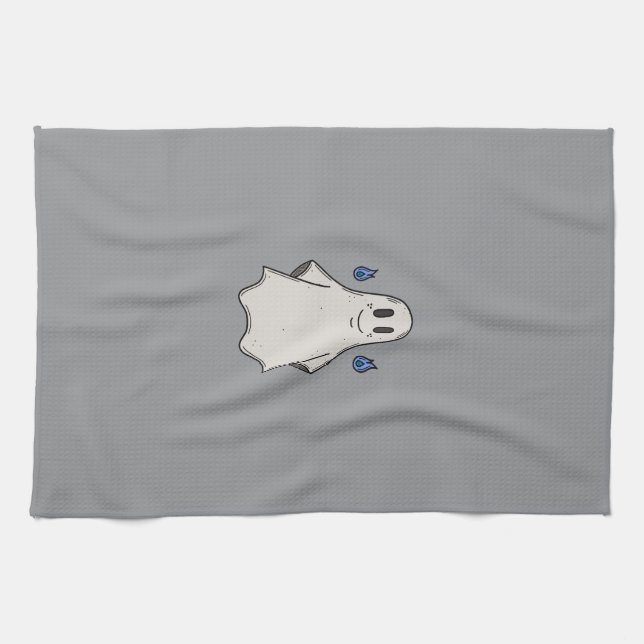 Paños de Cocina con Fantasma Aesthetic Kitchen Towel (Horizontal)