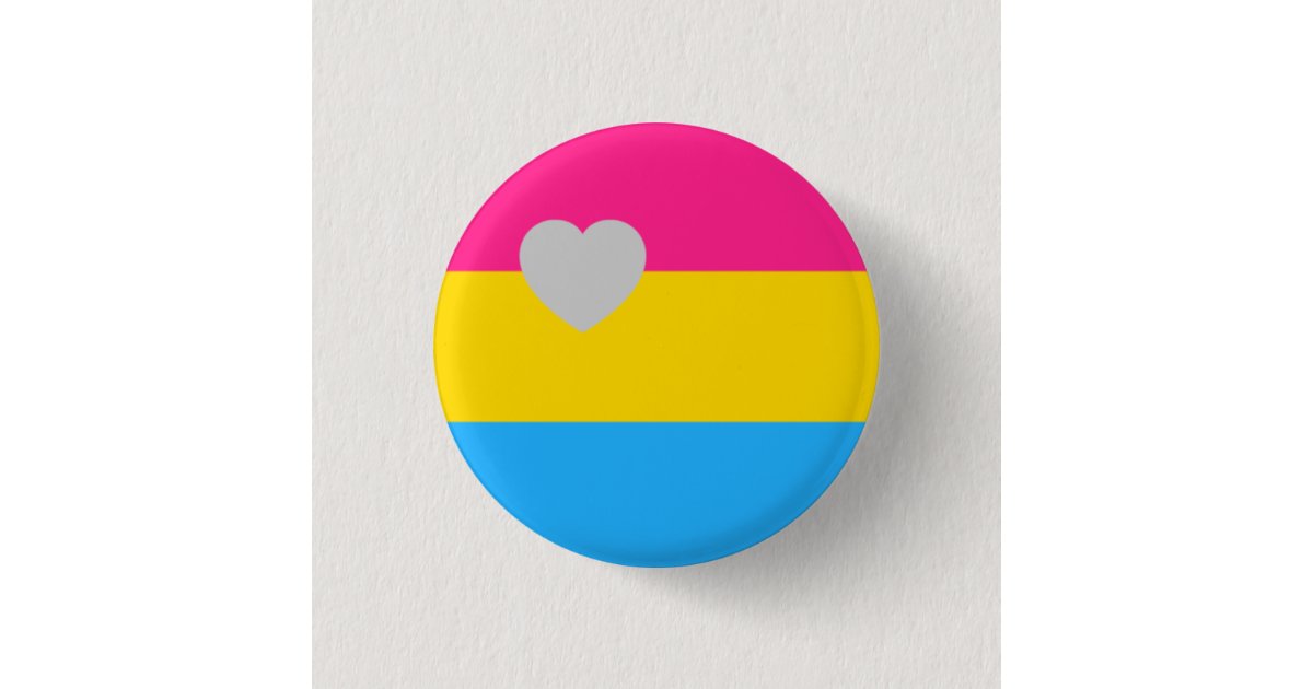 Panromantic Flag Pinback Button | Zazzle.com