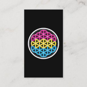 panSacred geometry Business Card