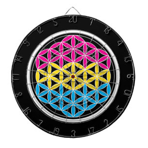 panSacred geometry Dart Board