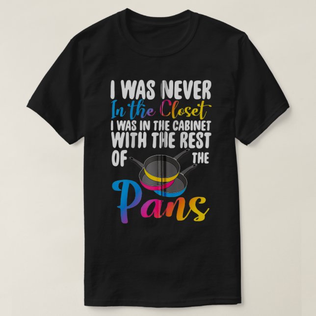 Panseual LGBTQ Funny Pan Pride Zip  T-Shirt (Design Front)