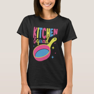 Pansexual Chef Funny LGBTQ Kitchen Squad Pan Pride T-Shirt